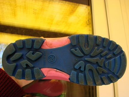 Резиновые сапожки с изображением 