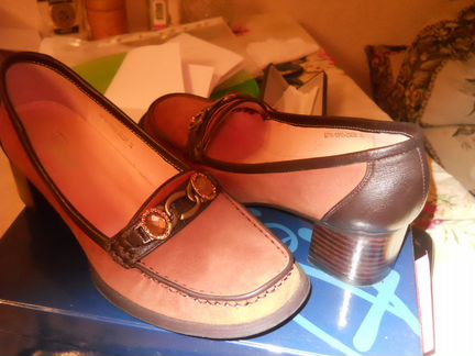 Туфли новые замшевые фирмы Respect 37.5-38