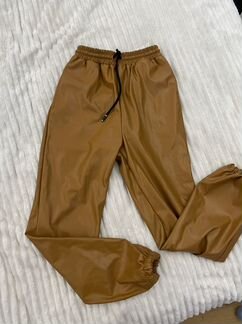 Брюки кожзам