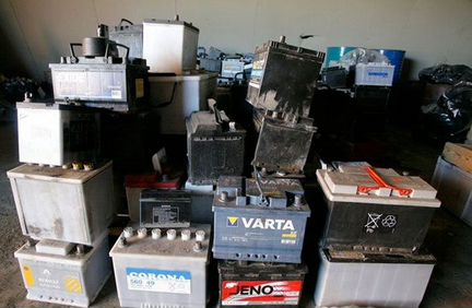 Приём лома аккумуляторов