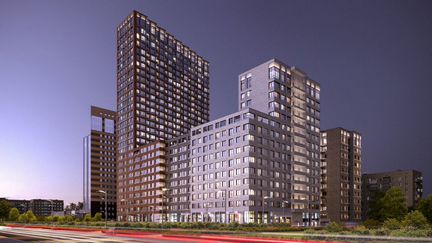1-к апартаменты, 42 м², 1/9 эт.