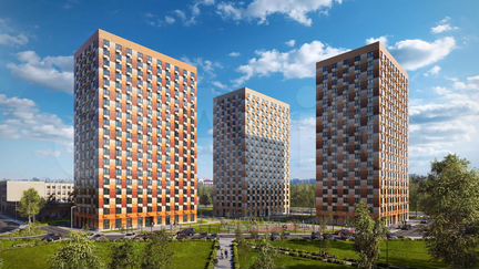 1-к квартира, 32 м², 2/19 эт.