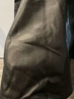 Кожаная юбка