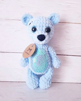 Мишка плюшевый