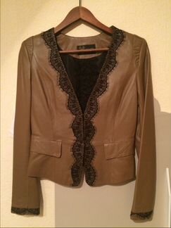 Новый Кожаный пиджак