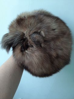 Шапка из соболя