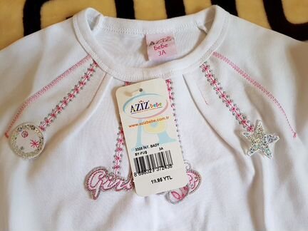 Лонгслив для девочки (кофточка )