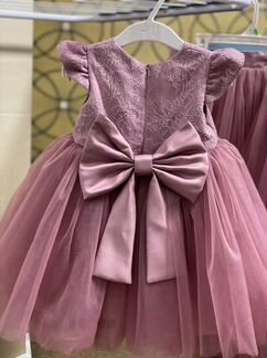 Платье на годик и Юбка для мамы Family look