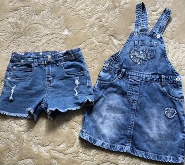 Джинсовый сарафан