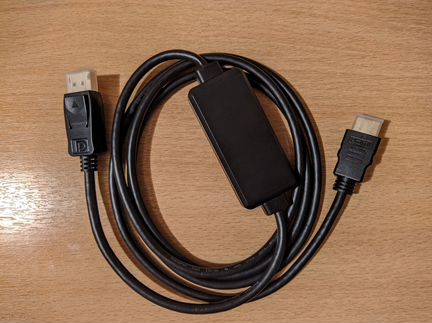 Кабель hdmi - DisplayPort