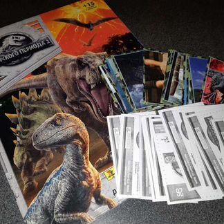 Наклейки Мир юрского периода 2 panini