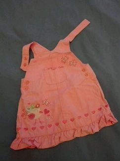 Сарафанчик 74 хб розовый