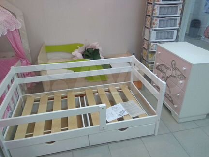 Кровать из массива подростковая 190*80