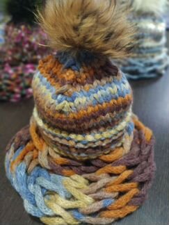 Комплект- шапка/ снуд