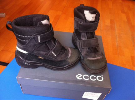 Зимние сапоги ecco 33 разм