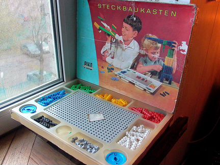 Игрушка конструктор Steckbaukasten,из гдр