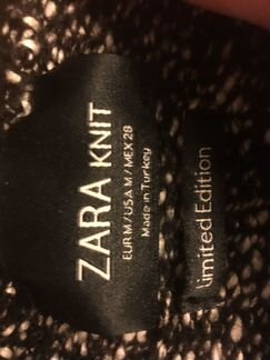 Свитер темный Zara Knit