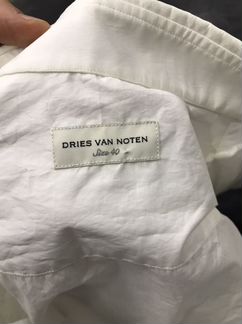 Рубашка dries van noten размер 40