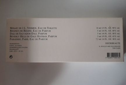 Винтажный набор, духи