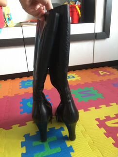 Сапоги зимние нат кожа 38р