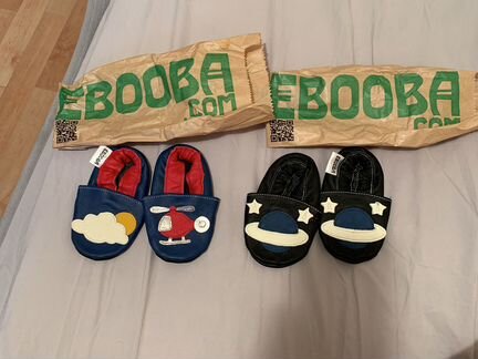 Тапочки Ebooba новые 12-18 мес (размер 20-21)