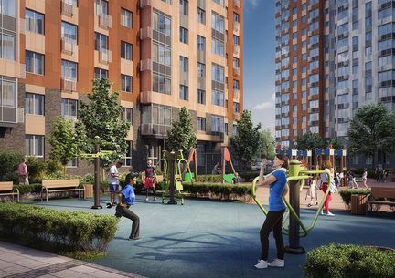 3-к квартира, 60.5 м², 5/17 эт.