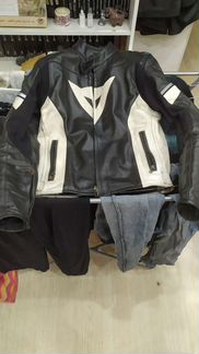 Мотокуртка кожаная мужская Dainese 46-48