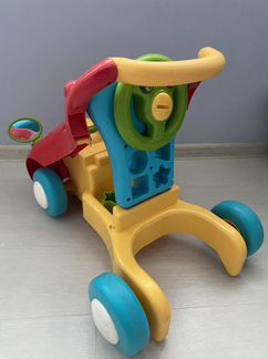 Машинка-каталка 2в1 ELC