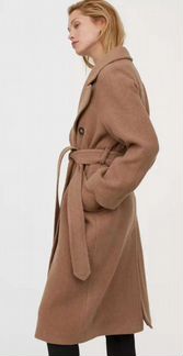 Пальто h&m новое, шерсть hm