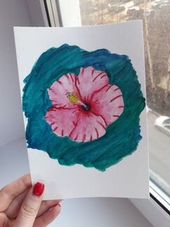 Открытка ручной работы