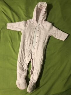 Комбинезон Детский Mothercare с капюшоном 12-18 ме