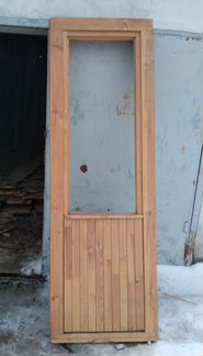 Балконные блоки 218х73 16шт Деревянные