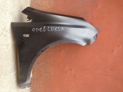Opel Corsa D крыло R 06-10 г