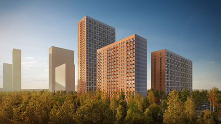 2-к квартира, 61.5 м², 29/33 эт.
