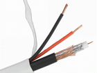 Видеонаблюдение-кабель рк 75+2Х0,5 (48) PVC белый