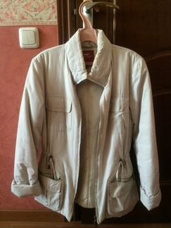 Куртка парка белая весна/осень