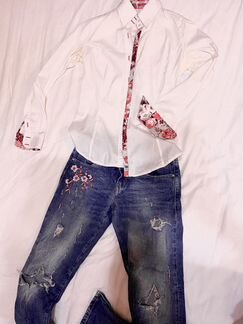 Белая Рубашка Aragaza 40-42