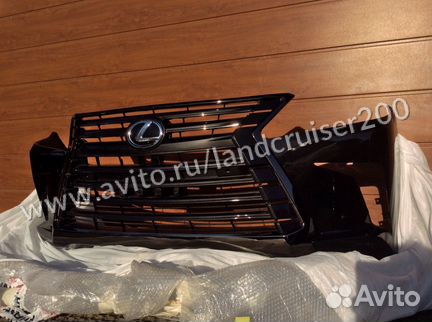 Новый бампер black edition Lexus LX450 LX570