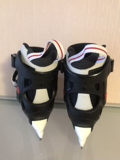 Коньки oxelo детские почти новые раздвежные