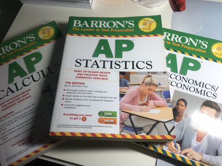 Учебники для подготовки к AP (Barron’s)