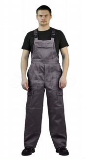 Полукомбинезон Серый Рабочий Дрегер