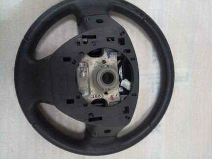 Руль для outlander 3(кожа) + подрулевые