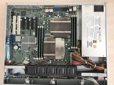 Сервер SuperMicro Xeon L5630x2, 24 Gb, X8DTL-i