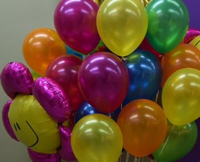 Гелиевые воздушные шарики с доставкой