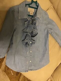 Блузка для дев. Джинсовая Ralph Lauren 6 лет