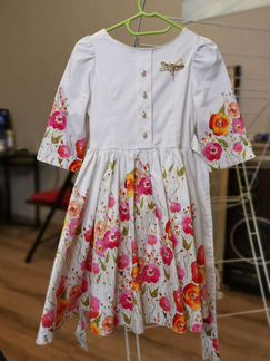 Платье праздничное для девочки на рост 116