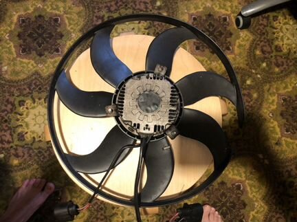 1K0 959 455 P - вентилятор охлаждения с мотором б