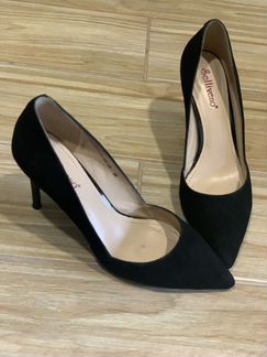 Замшевые туфли