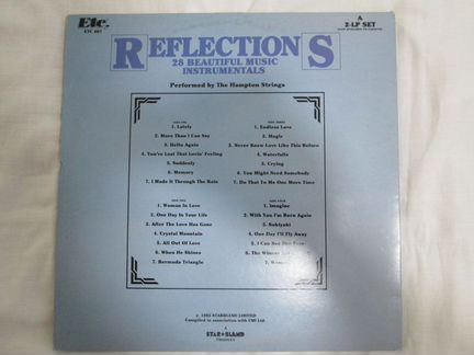 ReflectionS Виниловые Пластинки Коллекция Альбом