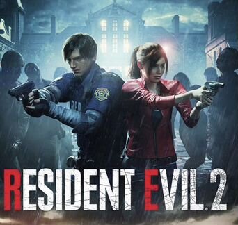 Диск на Xbox one Resident Evil 2